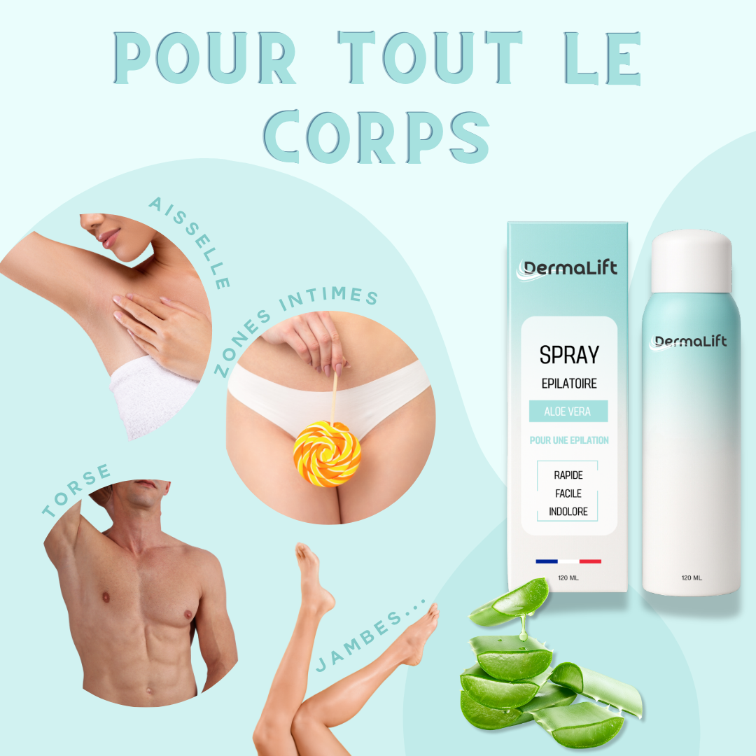 Spray dépilatoire Dermalift